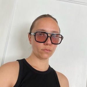 I-SEA New Rose Pink Plastic Aviator Sunglasses